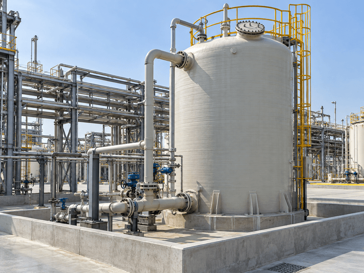 Chemical-resistant FRP