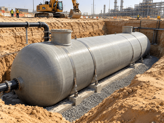 Underground FRP Tank