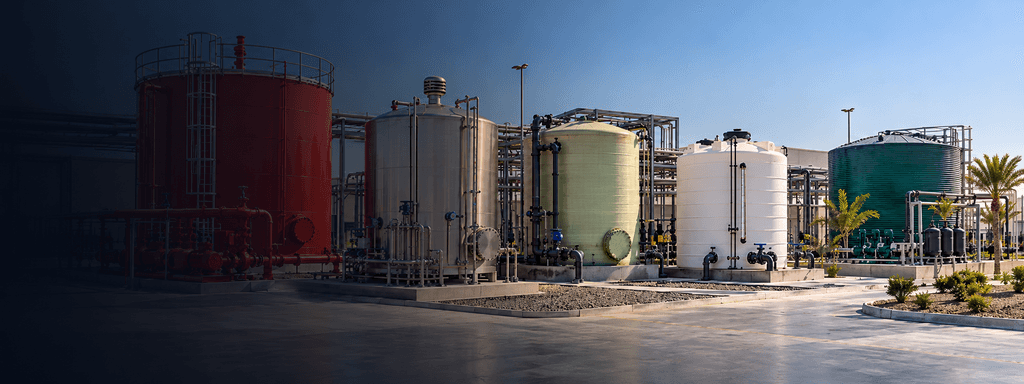 Falcon Technologies industrial tank and service facility