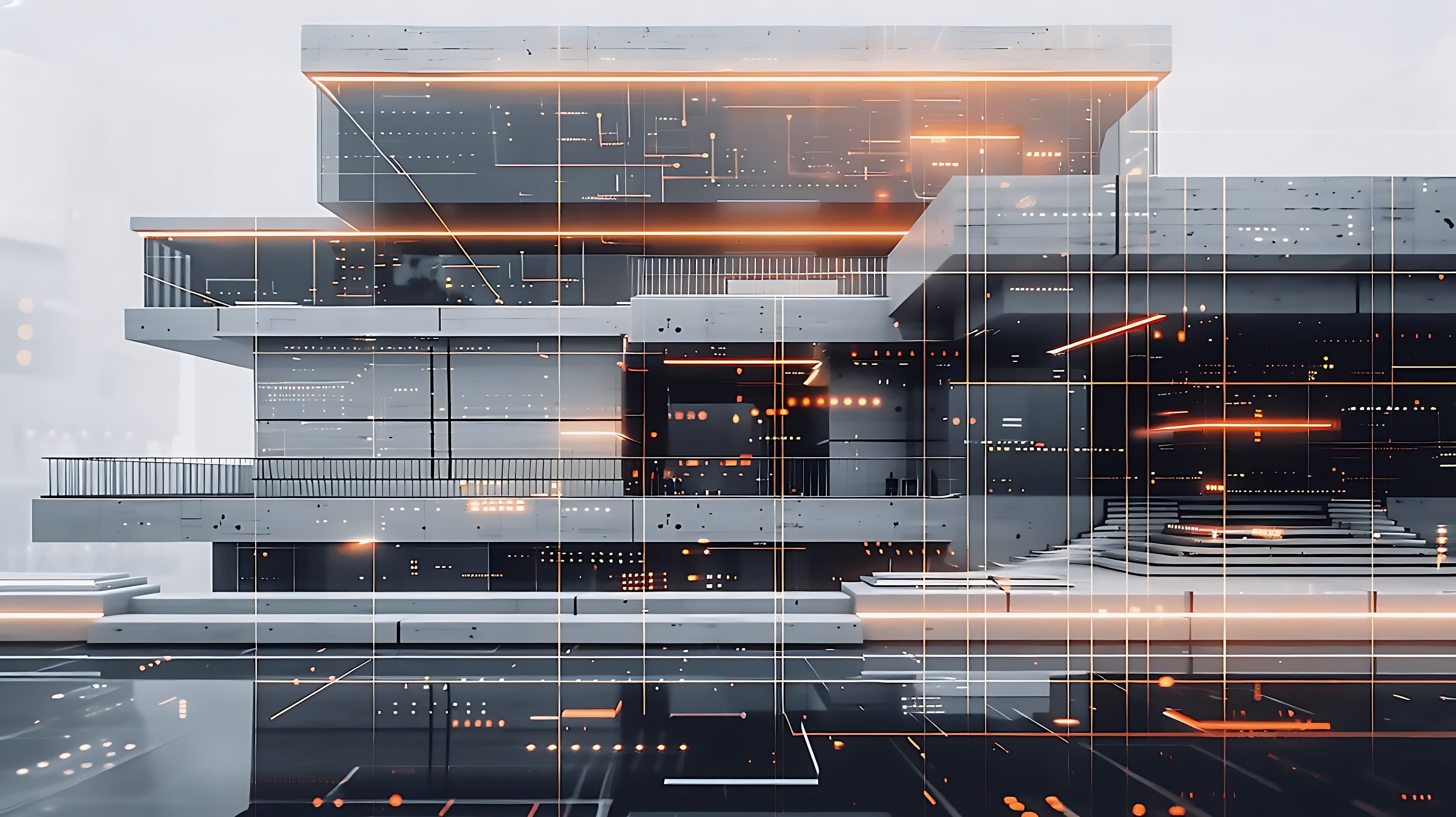 Point cloud converted into a parametric BIM model